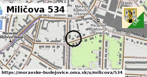 Miličova 534, Moravské Budějovice