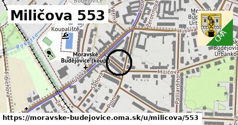 Miličova 553, Moravské Budějovice