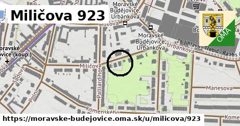 Miličova 923, Moravské Budějovice