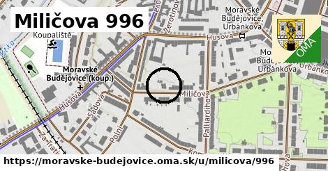 Miličova 996, Moravské Budějovice