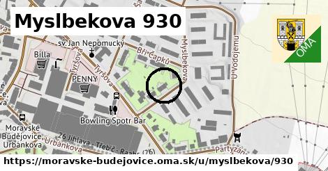 Myslbekova 930, Moravské Budějovice