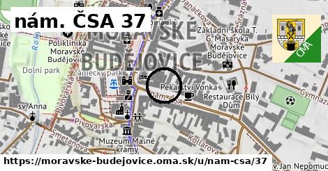 nám. ČSA 37, Moravské Budějovice