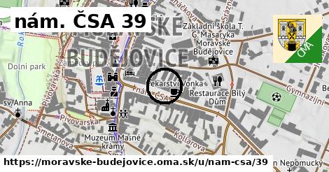 nám. ČSA 39, Moravské Budějovice