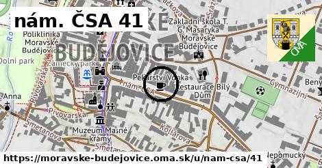 nám. ČSA 41, Moravské Budějovice