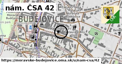 nám. ČSA 42, Moravské Budějovice