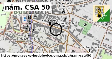 nám. ČSA 50, Moravské Budějovice