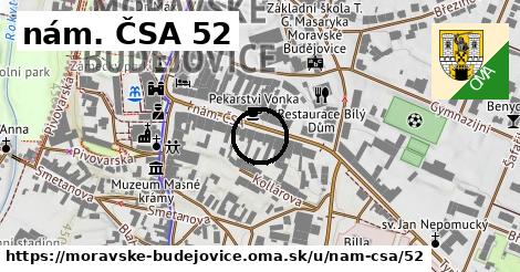 nám. ČSA 52, Moravské Budějovice