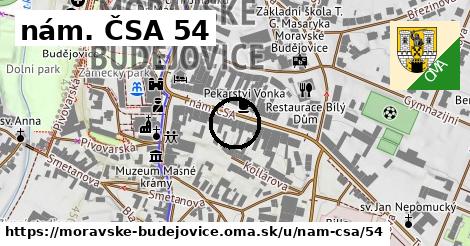 nám. ČSA 54, Moravské Budějovice