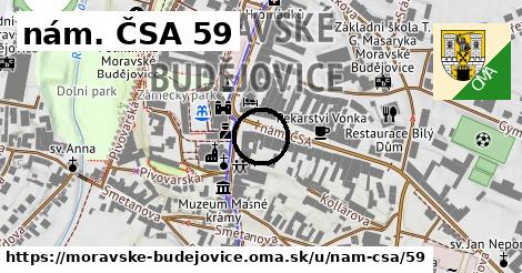 nám. ČSA 59, Moravské Budějovice