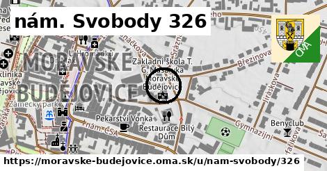 nám. Svobody 326, Moravské Budějovice