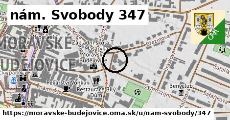 nám. Svobody 347, Moravské Budějovice