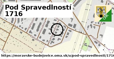 Pod Spravedlností 1716, Moravské Budějovice