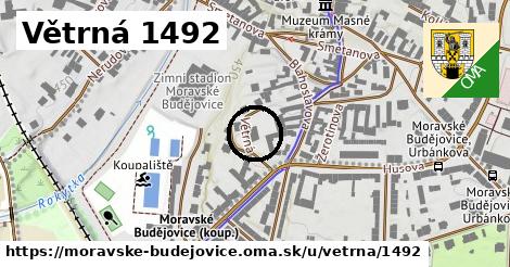 Větrná 1492, Moravské Budějovice