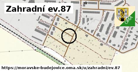Zahradní ev.87, Moravské Budějovice