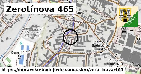 Žerotínova 465, Moravské Budějovice