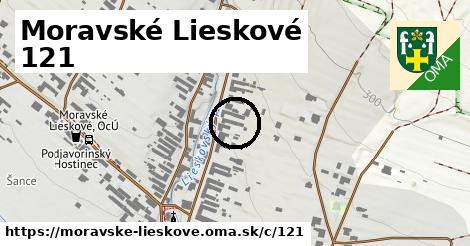 Moravské Lieskové <span class="supisne">121</span>
