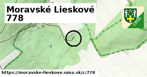 Moravské Lieskové <span class="supisne">778</span>