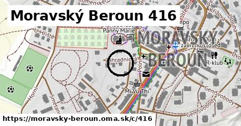 Moravský Beroun <span class="supisne">416</span>