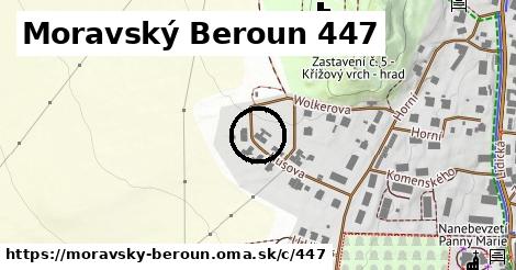 Moravský Beroun <span class="supisne">447</span>