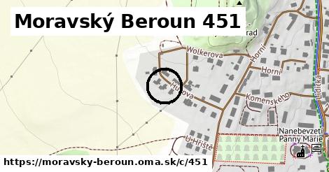 Moravský Beroun <span class="supisne">451</span>