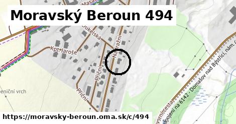 Moravský Beroun <span class="supisne">494</span>