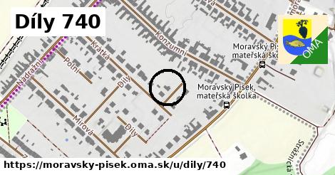 Díly 740, Moravský Písek