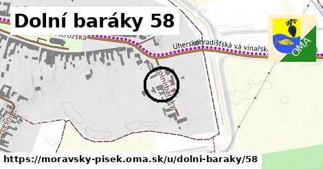 Dolní baráky 58, Moravský Písek
