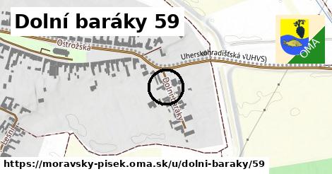 Dolní baráky 59, Moravský Písek