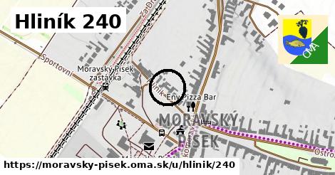 Hliník 240, Moravský Písek