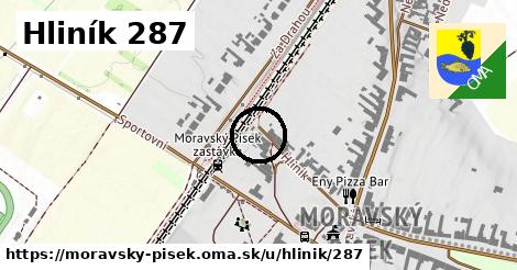 Hliník 287, Moravský Písek