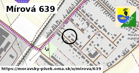 Mírová 639, Moravský Písek