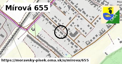 Mírová 655, Moravský Písek