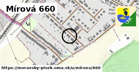 Mírová 660, Moravský Písek