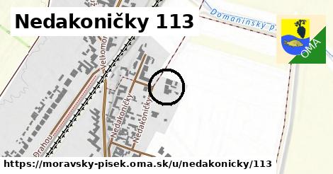 Nedakoničky 113, Moravský Písek