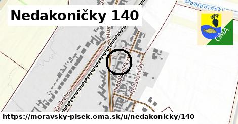 Nedakoničky 140, Moravský Písek