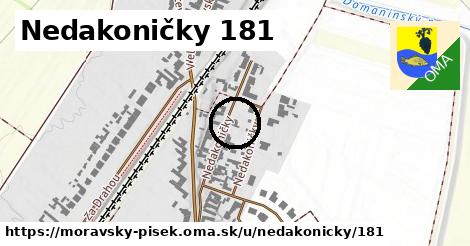 Nedakoničky 181, Moravský Písek