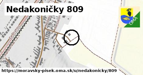 Nedakoničky 809, Moravský Písek
