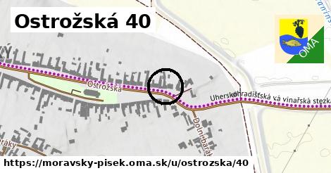 Ostrožská 40, Moravský Písek