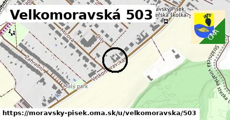 Velkomoravská 503, Moravský Písek