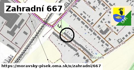 Zahradní 667, Moravský Písek