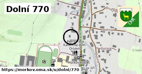 Dolní 770, Mořkov