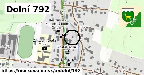 Dolní 792, Mořkov