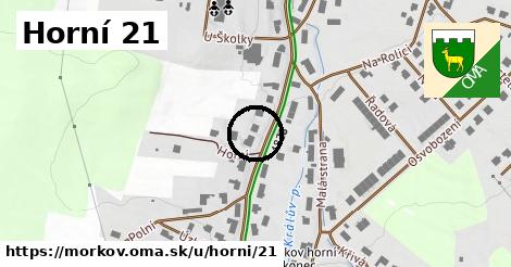 Horní 21, Mořkov