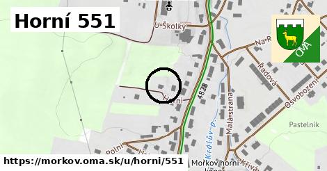 Horní 551, Mořkov