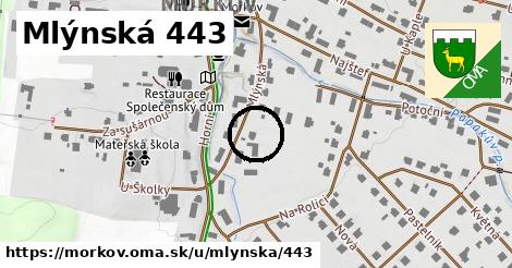 Mlýnská 443, Mořkov