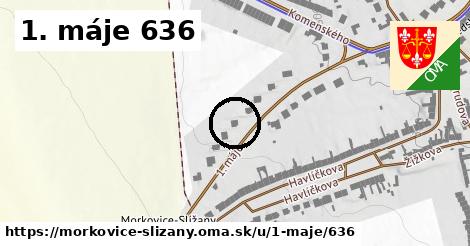 1. máje 636, Morkovice-Slížany