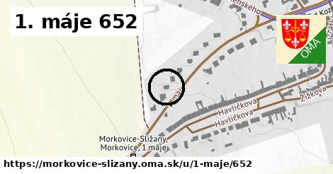 1. máje 652, Morkovice-Slížany