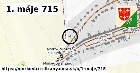 1. máje 715, Morkovice-Slížany