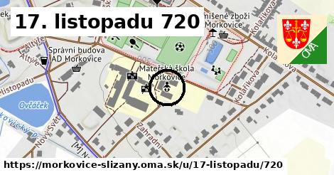 17. listopadu 720, Morkovice-Slížany