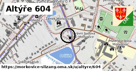 Altýře 604, Morkovice-Slížany